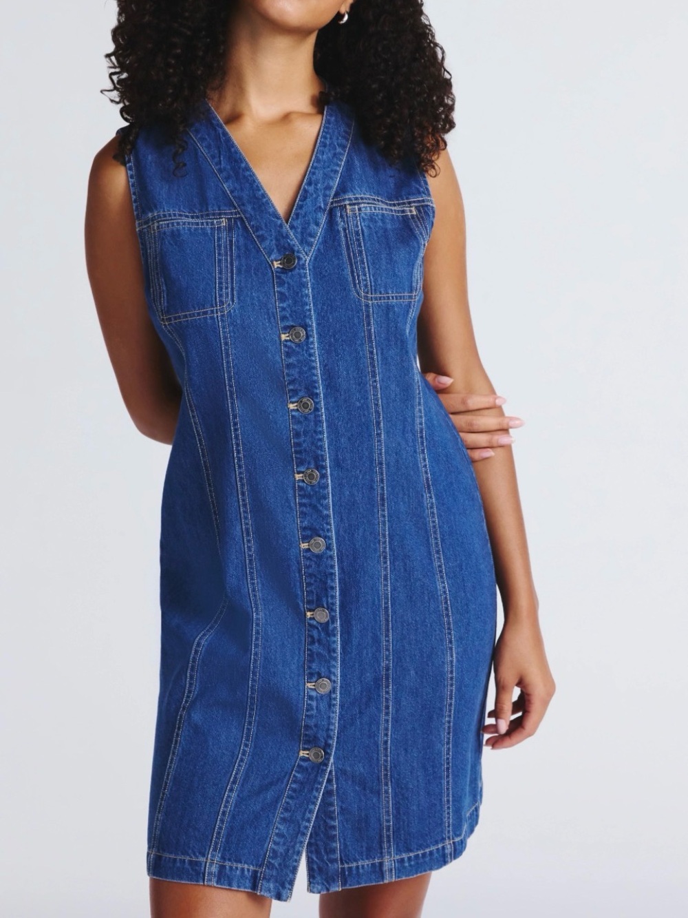 Time and Tru Denim Mini Dress